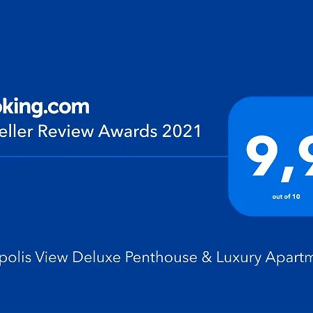 Acropolis View Deluxe Penthouse & Luxury *