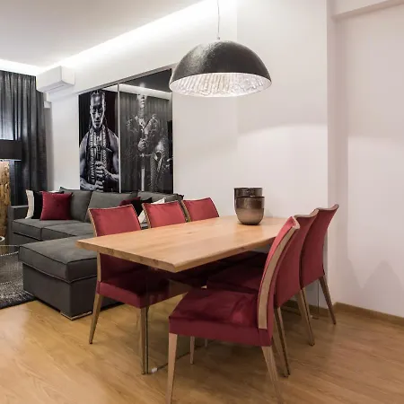 דירה Acropolis View Deluxe Penthouse & Luxury *